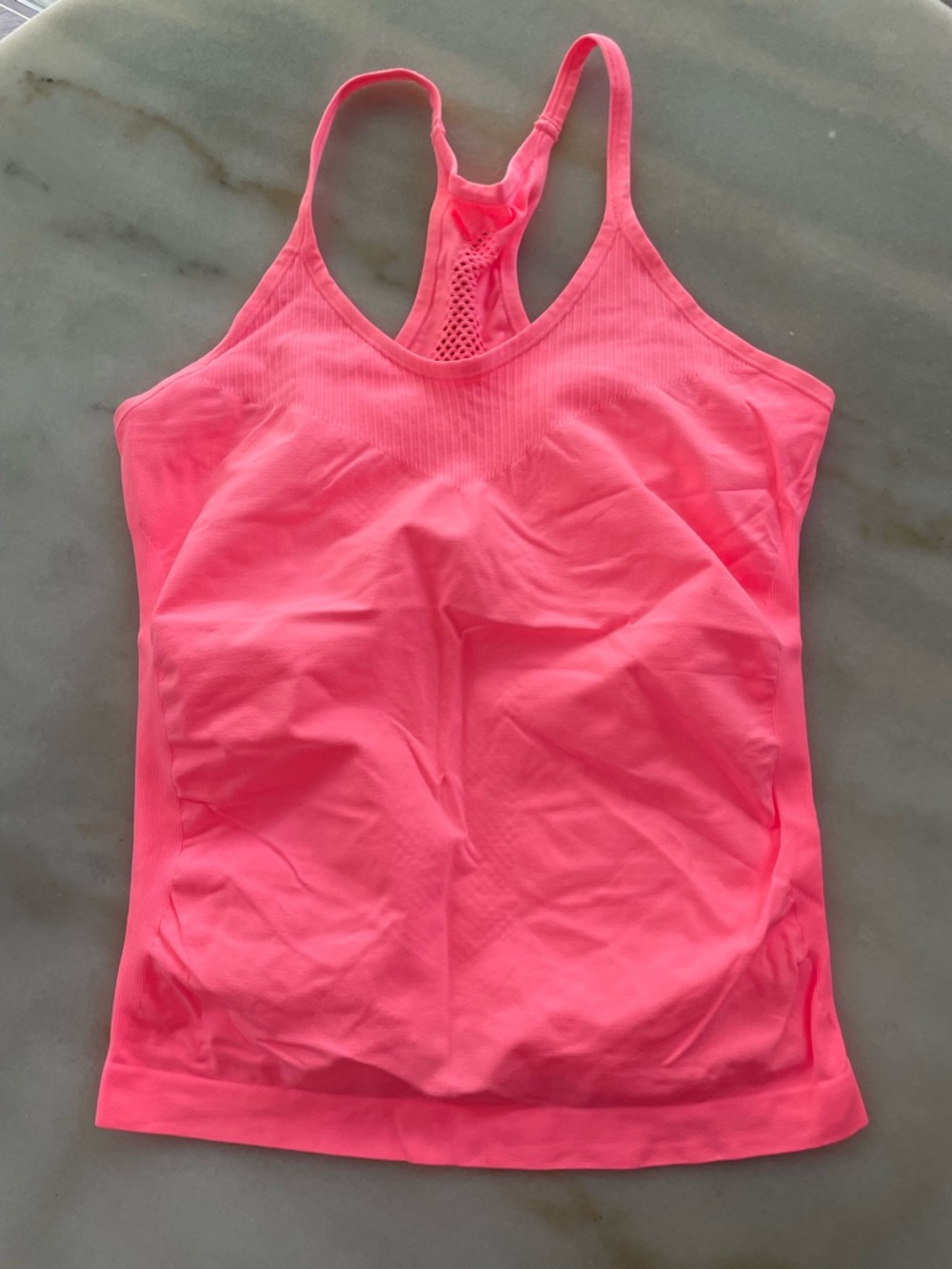 Z by Zella Neon Pink Racerback Athletic Tank Top size M